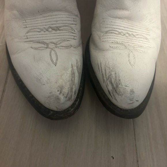 White cowgirl boots - Picture 5 of 5